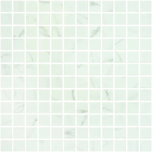 ONIX ECOSTONE WHITE 1X1 MOSAIC
